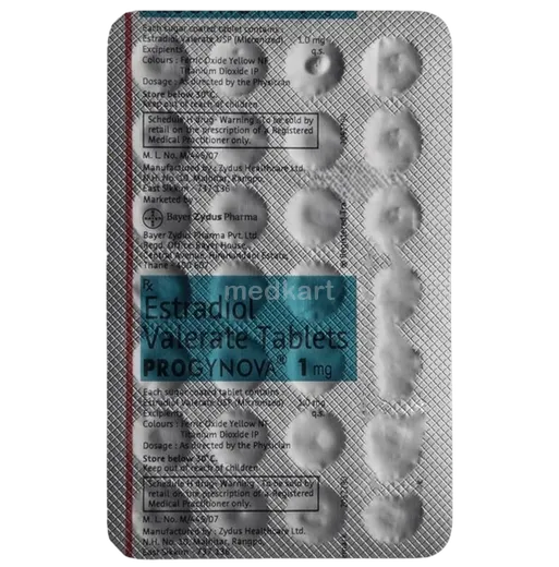 progynova 1mg tablet 28's